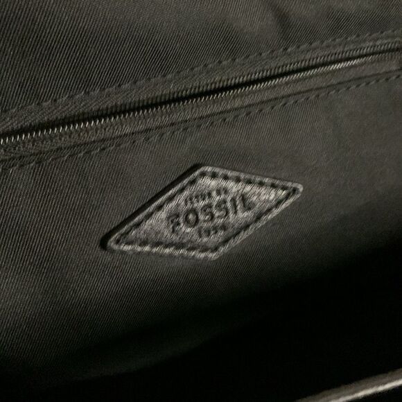 Fossil Sydney Striped Satchel Purse Handbag Multicolor Shoulder Crossbody Bag - Picture 11 of 13